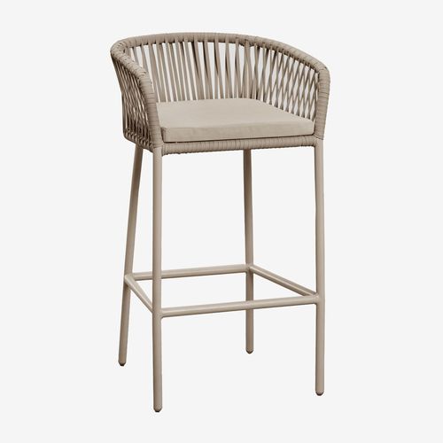 Lot De 2 Tabourets Hauts Arhiza Brun Moka ¿75 Cm