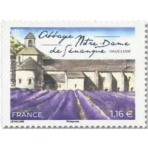 Patrimoine Religieux : Abbaye Notre Dame De Sénanque : Abbaye Et Champ De Lavande Année 2023 N° 5697 Yvert Et Tellier Luxe