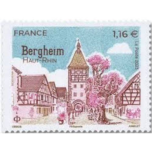 Bergheim (Haut Rhin) : Grand Rue Et Obertor Année 2023 N° 5698 Yvert Et Tellier Luxe