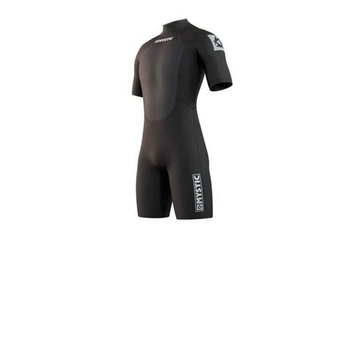 Combinaison Néoprène Mystic Brand Shorty 3/2mm Bzip Flatlock Black S Black