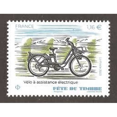 Fête Du Timbre : Cyclisme ; Vélo À Assistance Électrique Année 2023 N° 5658 Yvert Et Tellier Luxe