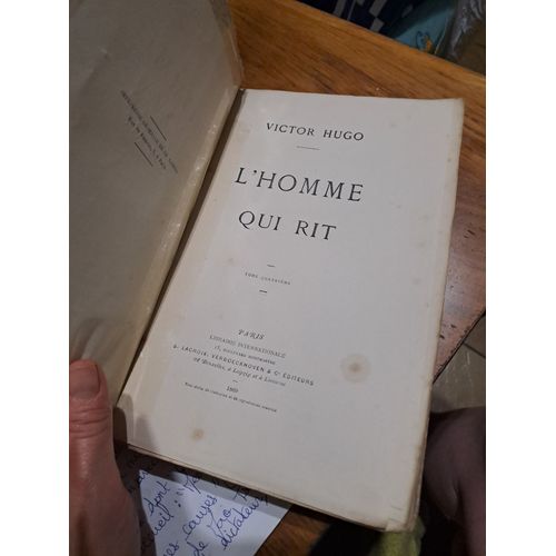 "L'homme Qui Rit" De Victor Hugo.