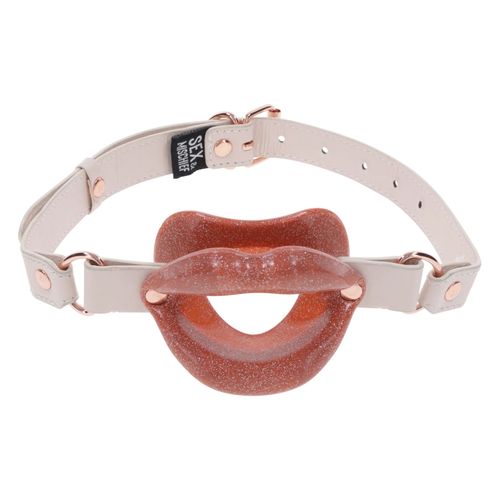 Bâillon Lèvres Silicone Peaches N Creame Rose - Sex And Mischief - Rose