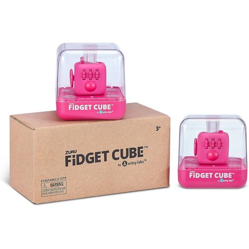 Fidget Cube Lot De 2 Boîtes Aux Lettres Rose