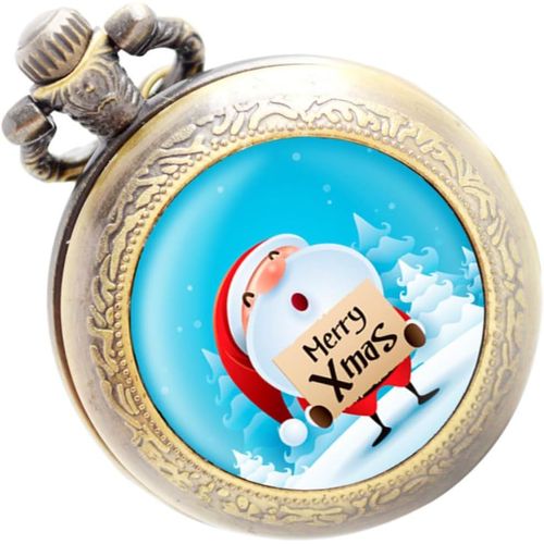 Montre De Poche Costume Noel Costume De Noel Déguisement De Noel Goodies Noel Décor Noel Remplisseur Montre Homme Bourrage Montre Gousset Ancienne Montre Chaîne De Noël Alliage
