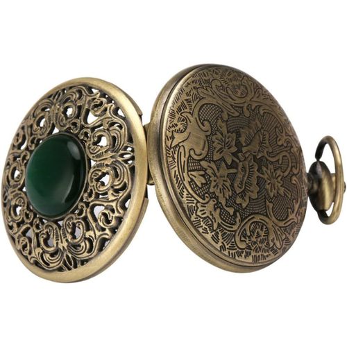 1 Pc Montre De Poche Cadeaux De Fête Des Mères Boîtiers De Montre Pour Hommes Montres Montre Homme Montre Gousset Ancienne Montre Vintage Gemme Regardez