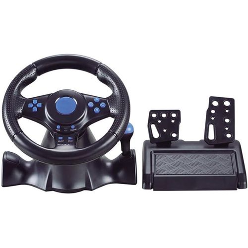 Volant De Jeu Avec Pédales Et Levier De Vitesse, Vibrations, Pédale Effet Hall, Palettes De Vitesses, Application D'outils ¿ Volant Pour Switch Pour Xbox 360, Ps4, Ps3, Ps2 Pc (3 En 1)