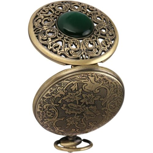1 Pc Montre De Poche Montres Hommes Montres De Poche Pour Hommes Vêtements & Accessoires Montres Pour Hommes Ice Watch Retro Montre Suspendue Montre Gousset Ancienne Quartz Coffee