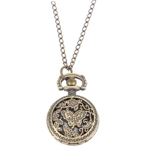 Montre De Poche Rétro Et Chaîne Petite Montre De Poche Vintage Pour Hommes Et Femmes Quartz Pour Occasion