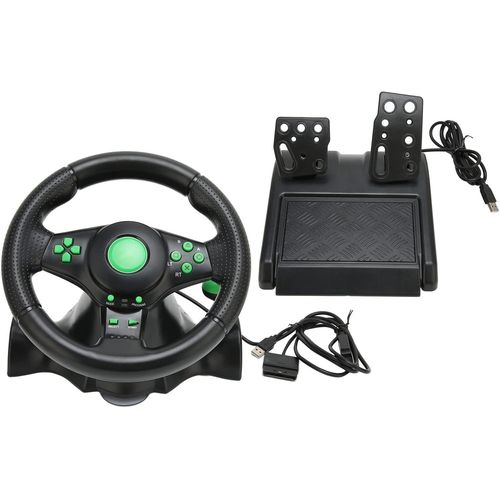 Volant De Course De Jeu Pc, Volant De Course Automobile À 180 Degrés Avec Pédale Pour 360, Pour Ps3, Pour, Pc