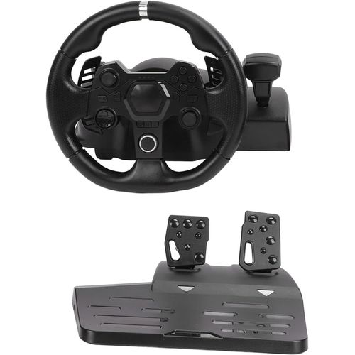 Pc Racing Wheel Gaming Vibration Racing Volant 7 En 1 Usb Gaming Racing Wheel Avec Pédale 270° Rotation Racing Accessoires De Jeu Pour Ps 4