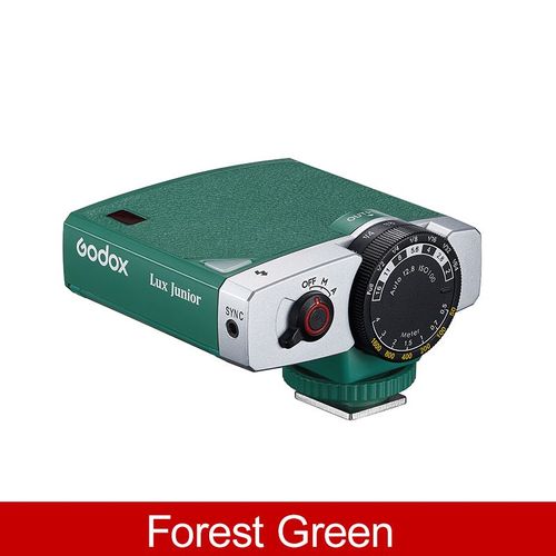 godox Lux Junior caméra Flash couleur rétro Speedlite GN12 7 niveaux déclencheur pour appareil photo Fujifilm Canon Nikon Olympus Sony - Type green