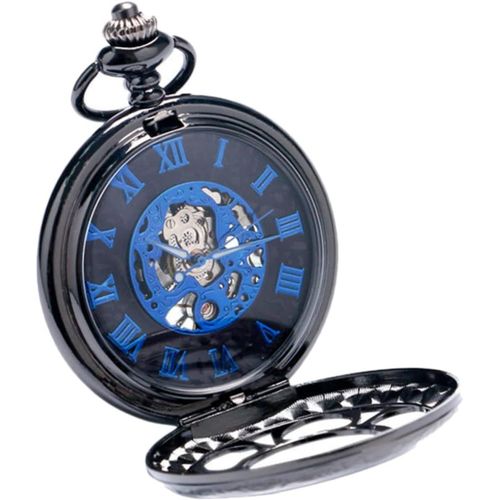Montre De Poche Goodies Noel Ice Watch Retro Montres Numériques Pour Hommes Collier Pour Hommes Montre Suspendue Montre Squelette Chaîne De Poche Montre Chaîne Rétro Alliage Black