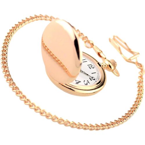 Montre De Poche Numérique Réservoir Ceinture Remontoirs De Montres Agrafe Ice Watch Retro Watch Femme Montre Gousset Chaine Vintage Montre Gousset Ancienne Alliage Rose Gold