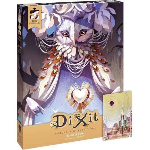 -Libdixpuz1006 Fantaisie Asmodee Reine Des Hiboux Pièces-9421, Libd1011, Dixit Puzzle Queen Of Owls 14, Puzzles 1000 Pezzi