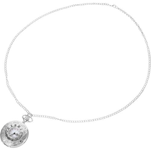 Chaîne De Montre De Poche Pour Homme Collier De Montre À Quartz À Chiffres Romains Vintage Pour