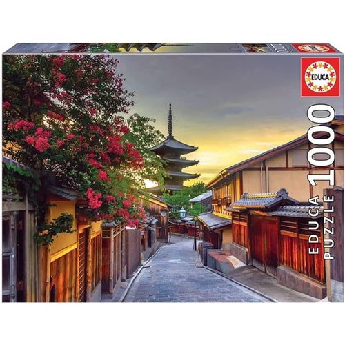 - Puzzle De 1000 Pièces Pour Adultes | Pagode Yasaka, Kyoto, Japon. Comprend Fix Puzzle Tail Pour L'accrocher Une Fois L'assemblage Terminé. À Partir De 14 Ans (17969)