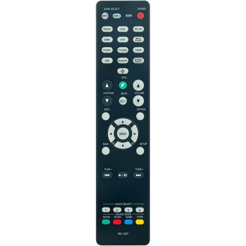Rc-1227 30701026100Ad Télécommande Remplacée Convient Pour Denon Rc-1227 Av Receiver Avr-S750H Avr-X1500 Avr-S740H Avr-X1500H Avr-X1600H