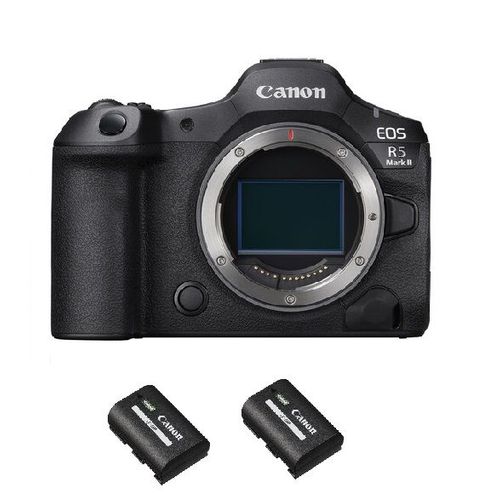 Canon EOS R5 II Boîtier + 2 Canon LP-E6P batteries