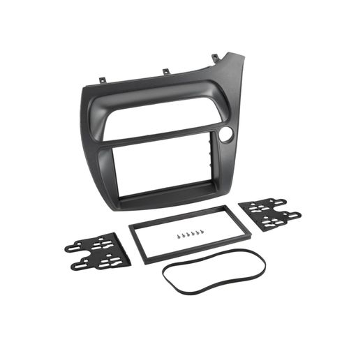 Kit Support Autoradio Compatible Avec Honda Civic 8 Noir - Vehicules Uk