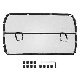 Barrière De Voiture Pour Chien Réglable-Vevor-Grille De Séparation Voiture-141,5 Cm-Pour Installation Sur Sièges Avant