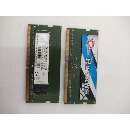 8 go (2*4) de DDR4 SODIMM
