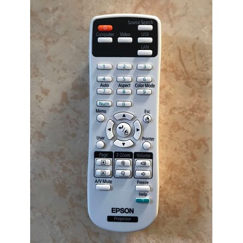 Télécommande Epson pour vidéo projecteur 