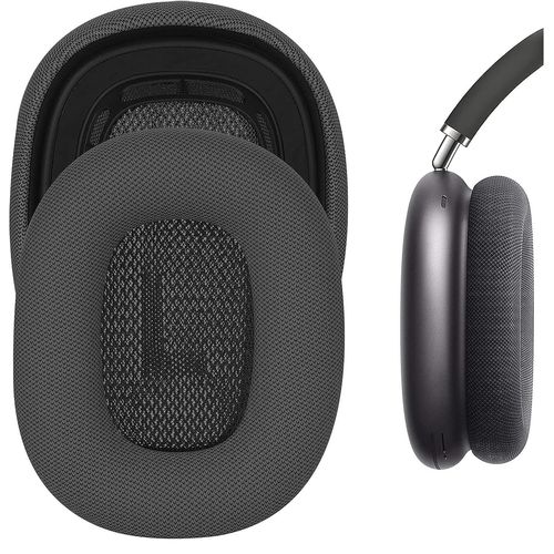 Coussinets de rechange en cuir protéiné pour casque AirPods Max(Noir)