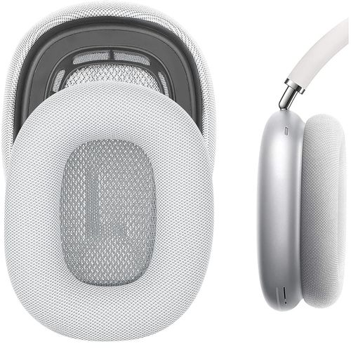 Coussinets de rechange en cuir protéiné pour casque AirPods Max(Gris)