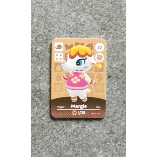 Margie - Mini Carte Nfc Amiibo Animal Crossing New Horizons