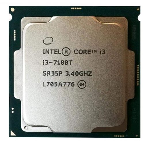 Intel Core i3 7100T - 3.4 GHz - 2 curs - 4 filetages - 3 Mo cache - LGA1151 Socket - OEM