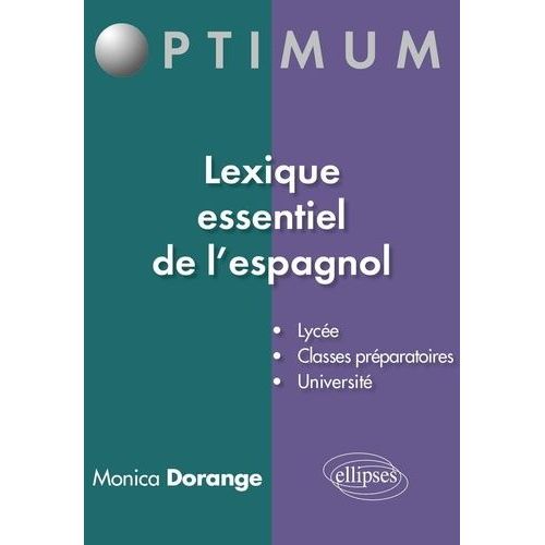 Lexique Essentiel De L'espagnol