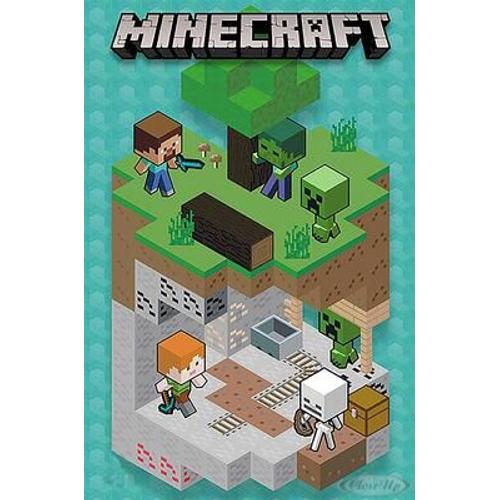 Poster Minecraft - Into The Mine