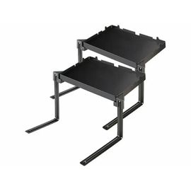 2 Tablettes De Lit Pliables Coloris Noir