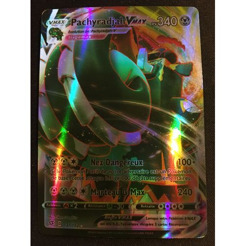 Carte Pokémon Vraie Française Pachiradjah Vmax
