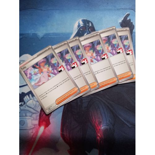 Lot X 6 Tully (Pps5 Par 181)Play! Pokémon Packs Récompense Cinquième Série