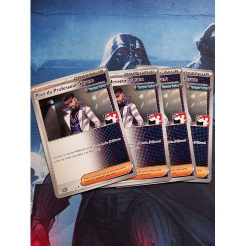 Lot X4 Plan Du Professeur Turum (Pps6 Par 171)Play! Pokémon Packs Récompense Sixième Série