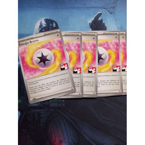 Lot X5 Énergie Brume (Pps5 Tef 161)Play! Pokémon Packs Récompense Cinquième Série