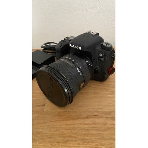 Canon EOS 77d 24.2 mpix + Objectif