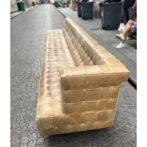 Banquette En Cuir Beige