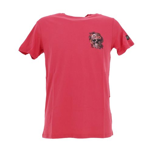 Tee Shirt Manches Courtes Le Temps Des Cerises Santiago Claret Tsh H Rose L