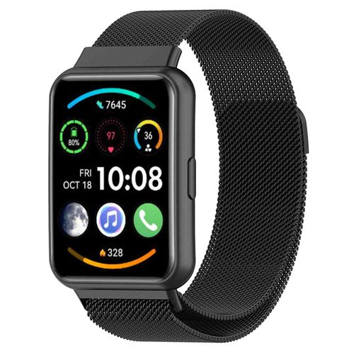 Imoshion Bracelet Magnétique Milanais Huawei Watch Fit 2 Noir