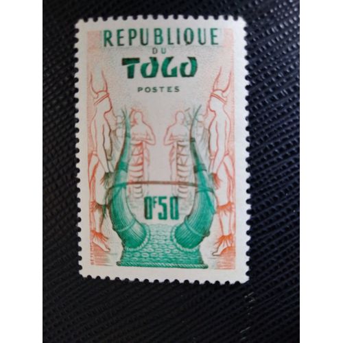 Timbre Togo Yt 279 Coiffure 1959 (060309 )*