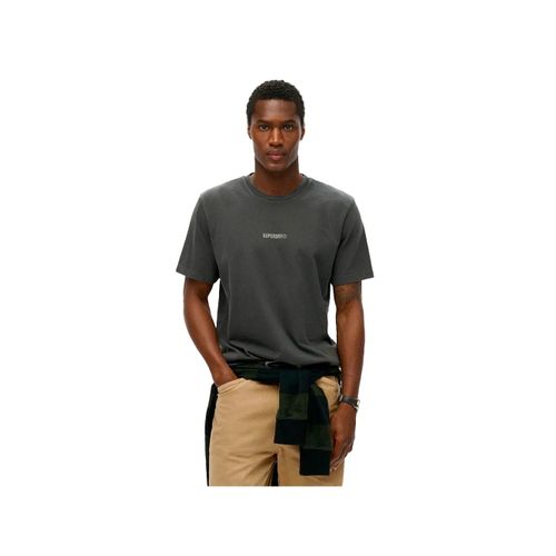 T Shirt Superdry Micro Graphique Homme Noir