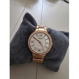 Montre Or Rose Femme Fossil.