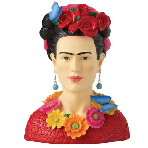Buste de Frida Kahlo en polyresine 22 cm