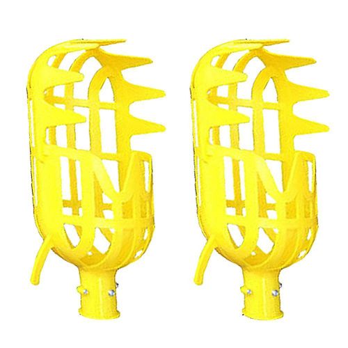 Outil de cueillette de fruits ¿ Léger, durable, efficace pour la récolte de petits fruits, pas besoin d'échelle, lot de 2