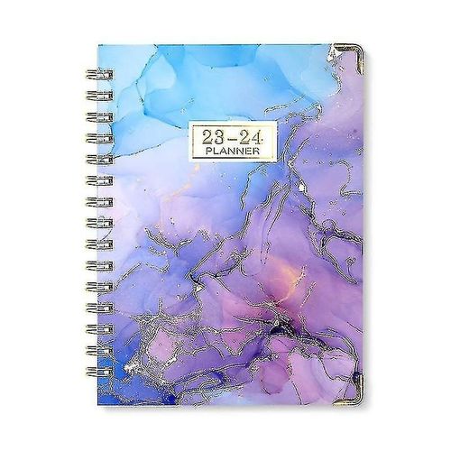 Agenda 2023-2024 En Alliage D'aluminium Violet Pour Étudiants, Employés Et Enseignants ¿ Durable Et Élégant