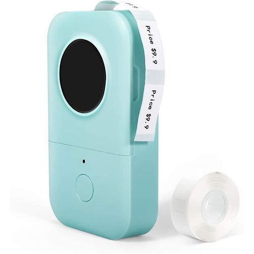 Mini-étiqueteuse thermique Bluetooth D30 - Imprimante d'étiquettes compacte pour vêtements, alimentation, bijoux et usage domestique - Largeur d'impression : 15 mm