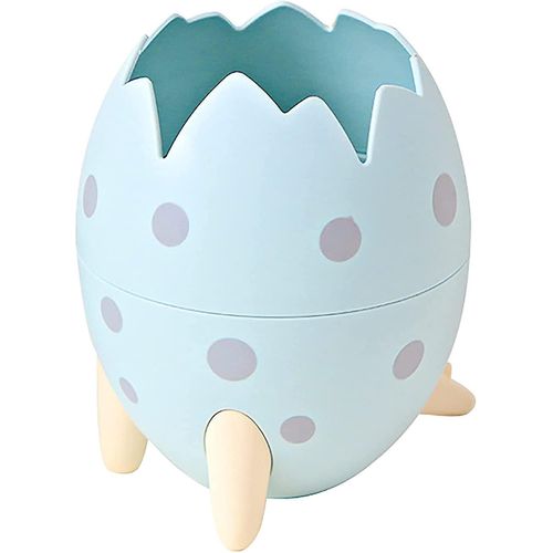 Pot À Crayons Motif ?uf De Dinosaure ¿ Bleu, 136 Cm, Pp De Haute Qualité, Durable, Idéal Pour Le Rangement Des Fournitures De Bureau Et Des ?uvres D'art